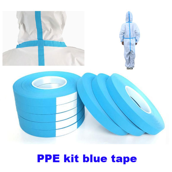 Blue ppe seam sealing tape