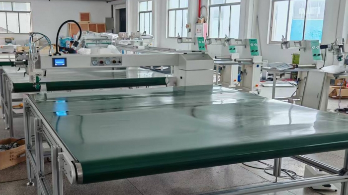 Hot air tarpaulin center sealing machine for PVC heavy tarpaulin sealing